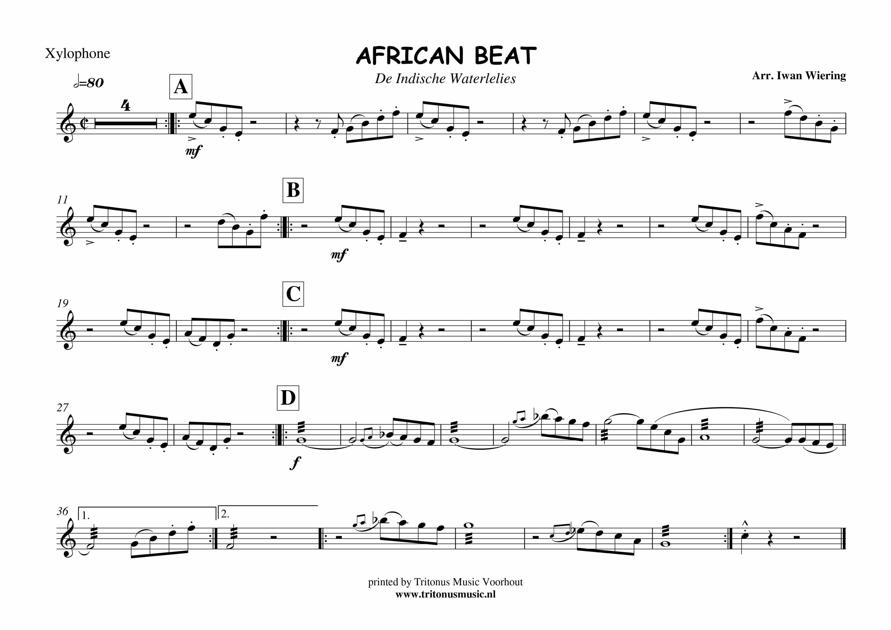 Daggry Minefelt bånd African Beat – Tritonus Music